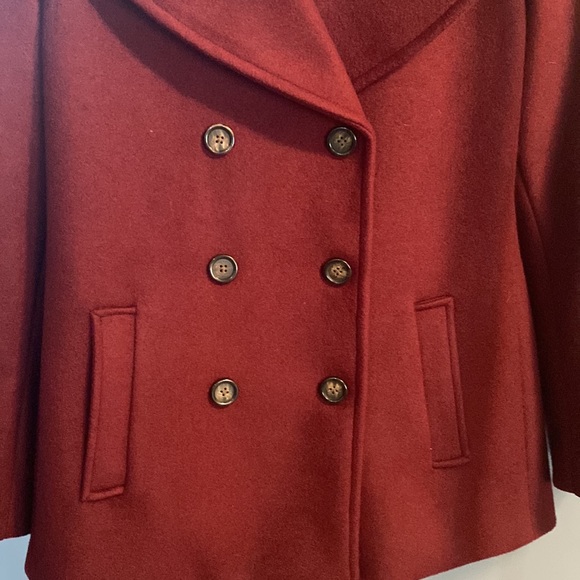 Hardly worn p coat.  Fully lined.  Great shape - Picture 3 of 4